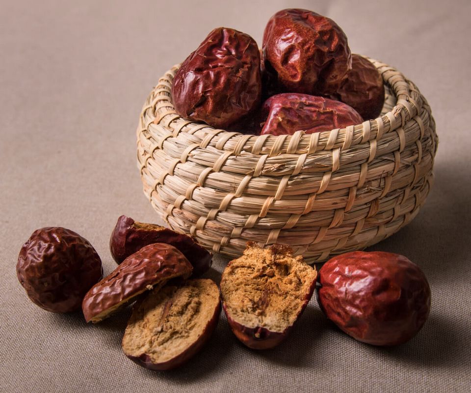Głożyna ekologiczna (chińskie daktyle Jujube) 1 kg