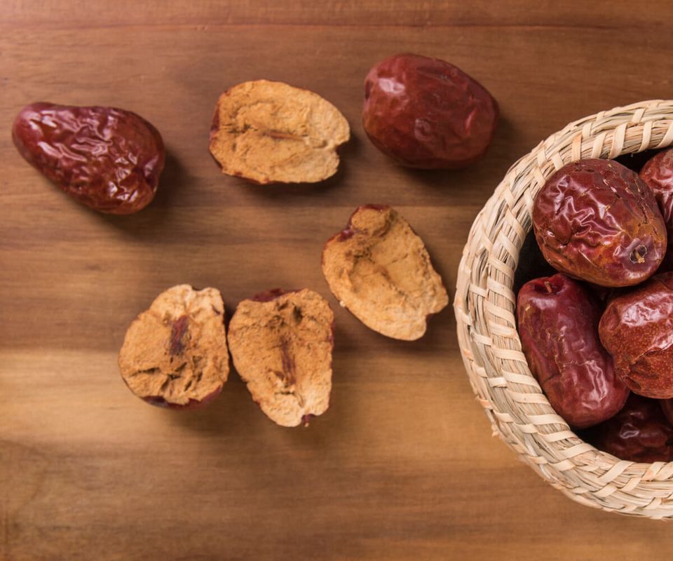 Głożyna ekologiczna (chińskie daktyle Jujube) 1 kg