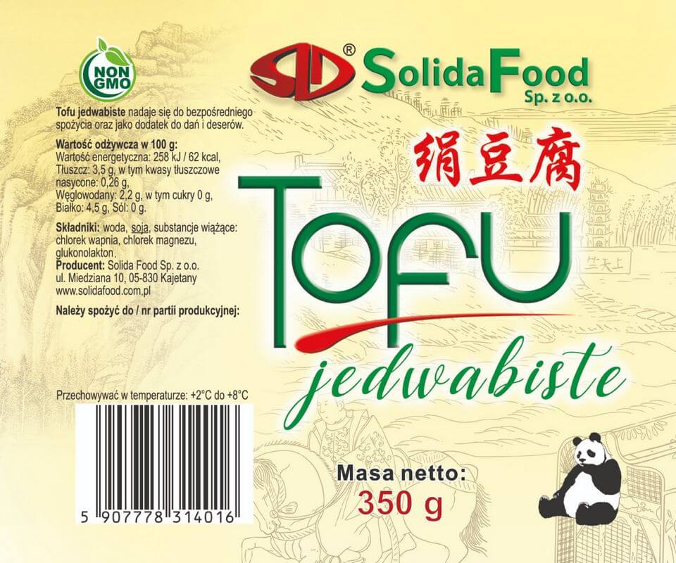 Tofu jedwabiste