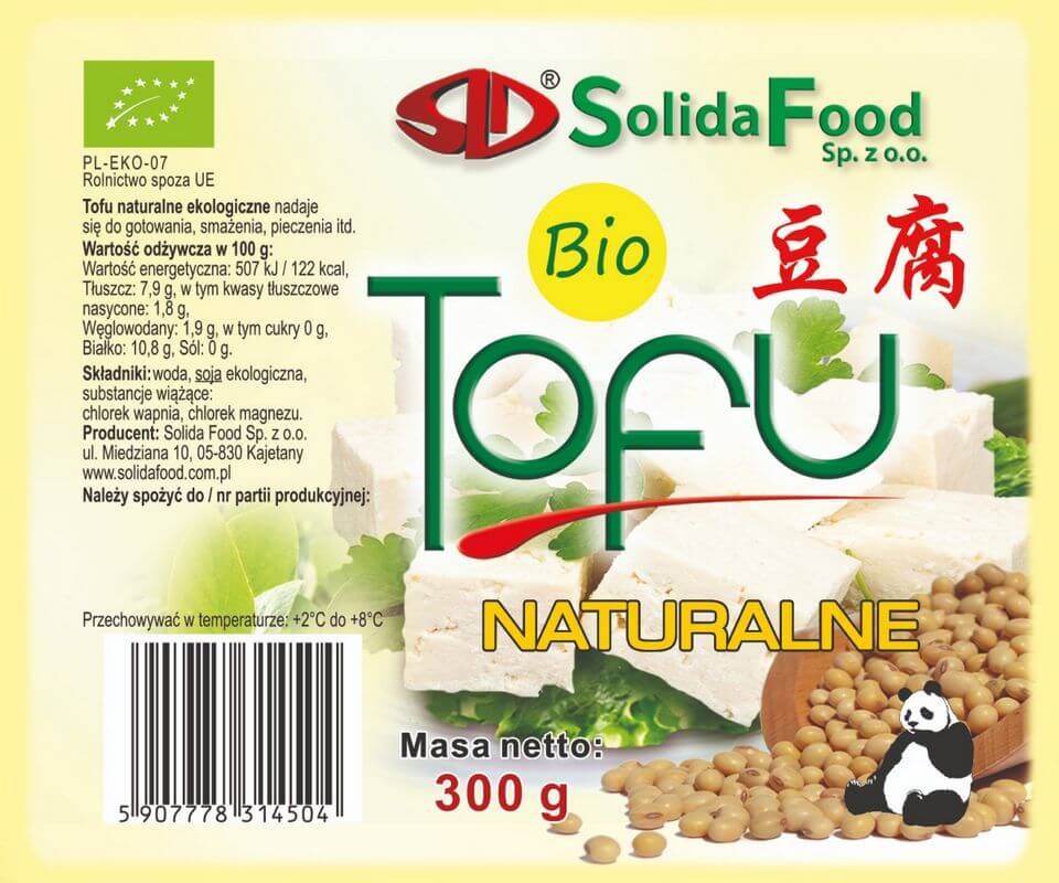 Tofu naturalne BIO