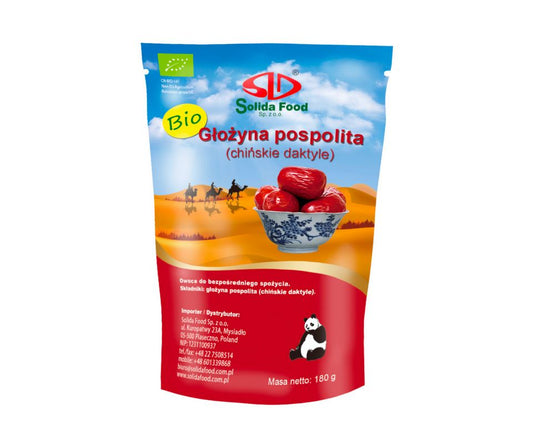 Głożyna ekologiczna (chińskie daktyle Jujube) 180 g