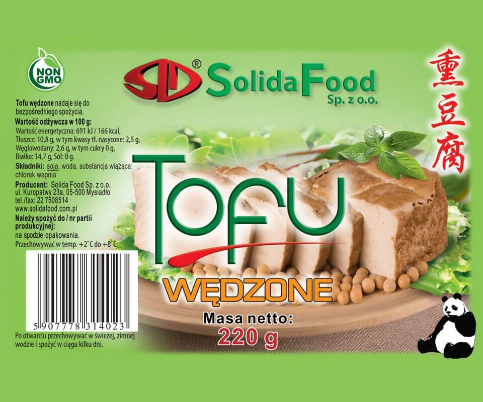 Tofu wędzone