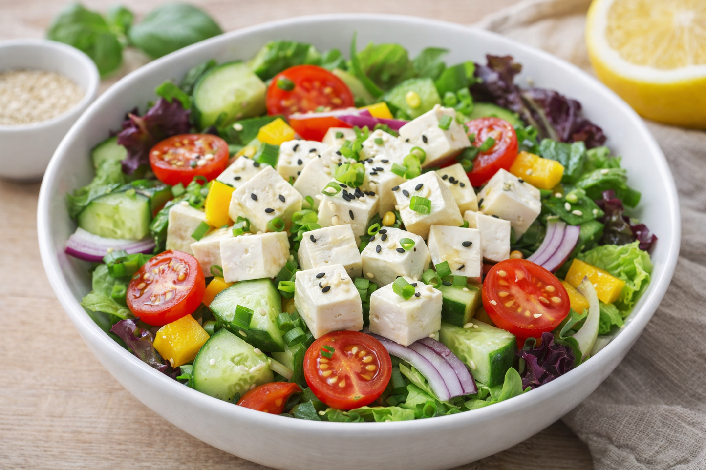 Tofu sałatkowe