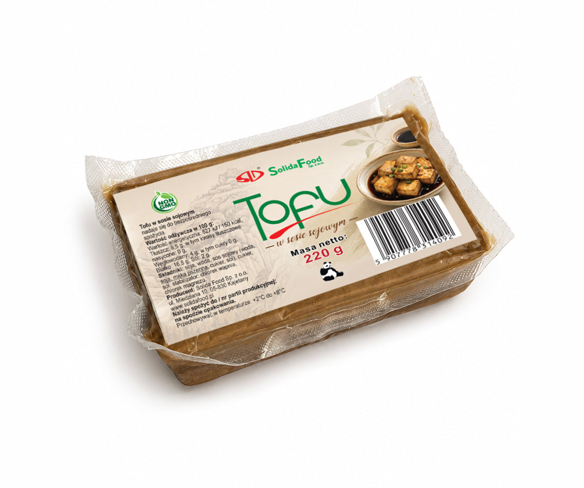 Tofu w sosie sojowym